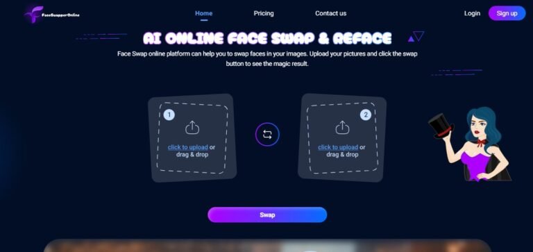 faceswapperonline ai deepfake image generator